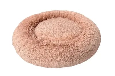 sleep-zone-fluffy-round-bed