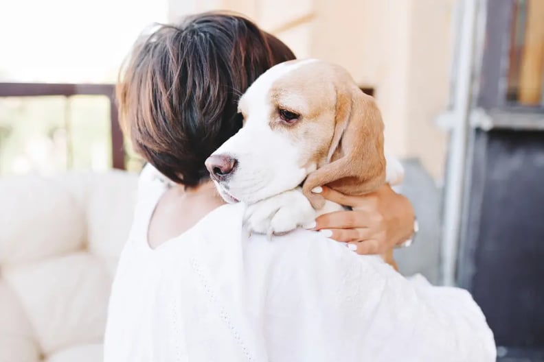 dog-getting-a-comforting-hug-from-mom