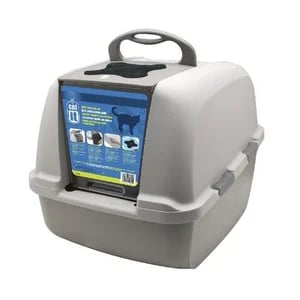 Catit Jumbo Hooded Litter Box