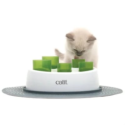 Aikiou Thin Kat Interactive Cat Puzzle Slow Feeder
