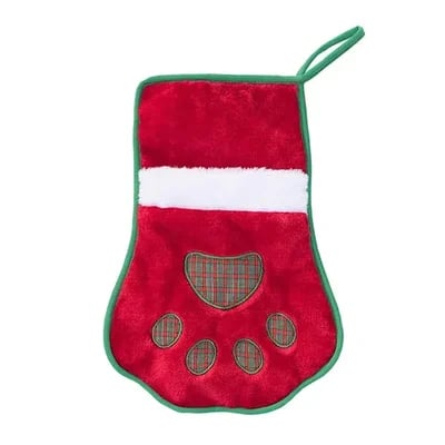 zippypaws-red-paw-holliday-stocking-front
