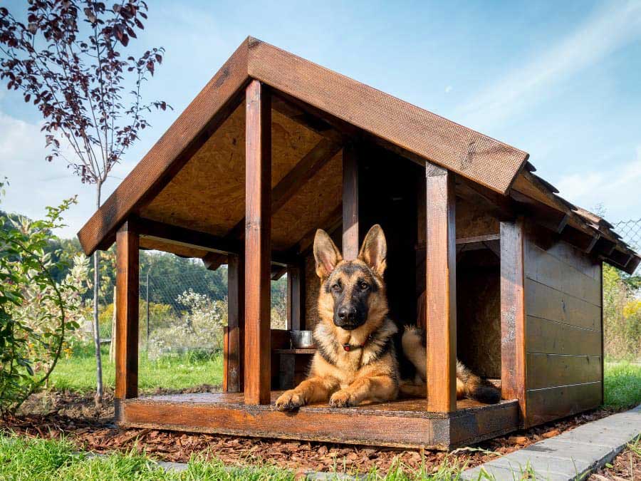 how do igloo dog houses work