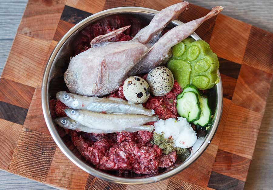 how to prepare raw dog food at home