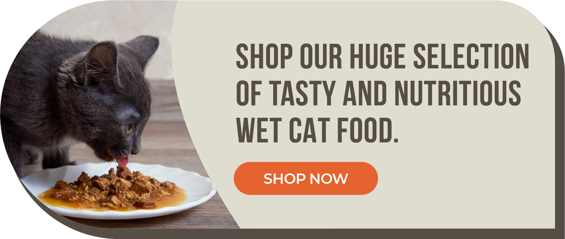 Cat Graphic CTAs_Wet Cat Food - Mobile